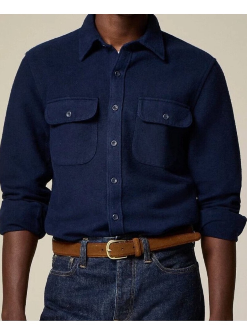 J Crew Heavyweight Chamois Workshirt